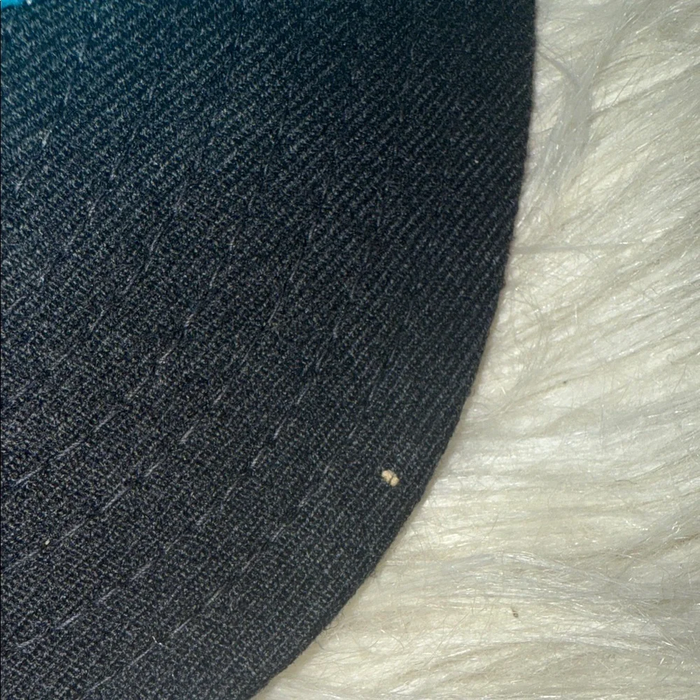 Vintage New Era Teal and Black Marlins Cap - Picture 3 of 8